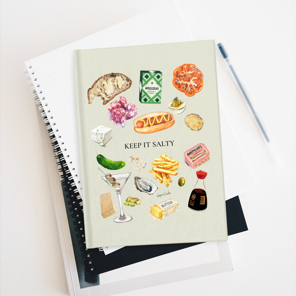 "Keep it Salty" Journal - Ruled Line