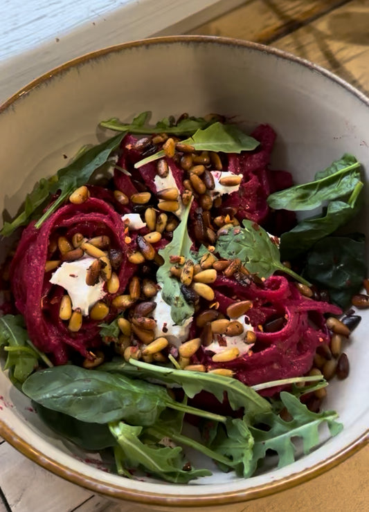 Blush Beet & Greens Fettuccine