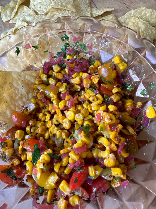 Roasted Corn Salsa (A Summer Essential)
