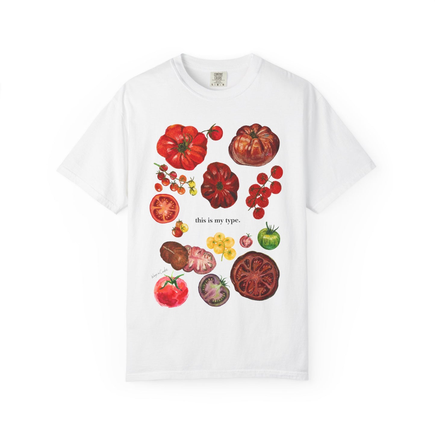 Heirloom Tomatoes Graphic T-Shirt - 'this is my type' Produce Tee