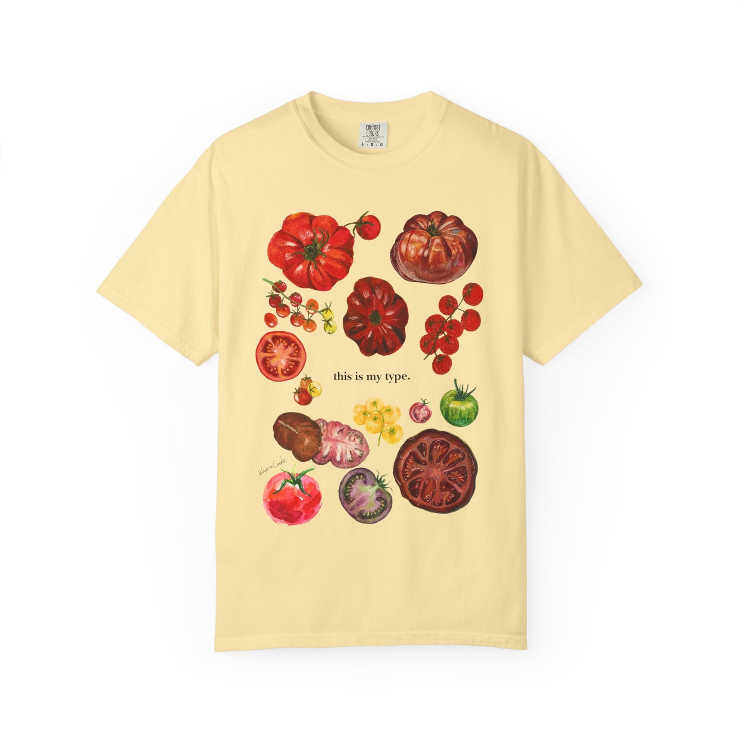 Heirloom Tomatoes Graphic T-Shirt - 'this is my type' Produce Tee
