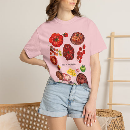 Heirloom Tomatoes Graphic T-Shirt - 'this is my type' Produce Tee
