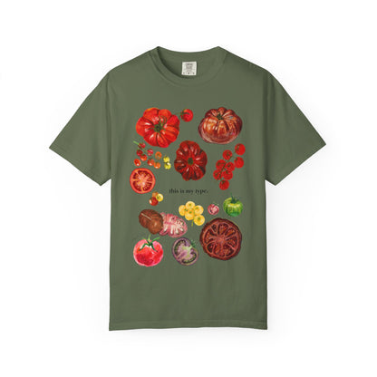 Heirloom Tomatoes Graphic T-Shirt - 'this is my type' Produce Tee