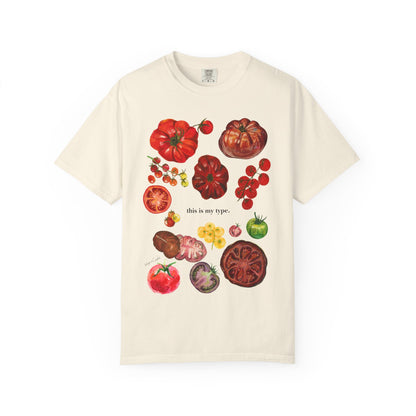 Heirloom Tomatoes Graphic T-Shirt - 'this is my type' Produce Tee