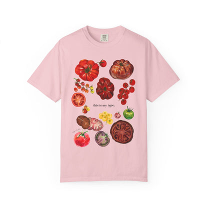 Heirloom Tomatoes Graphic T-Shirt - 'this is my type' Produce Tee