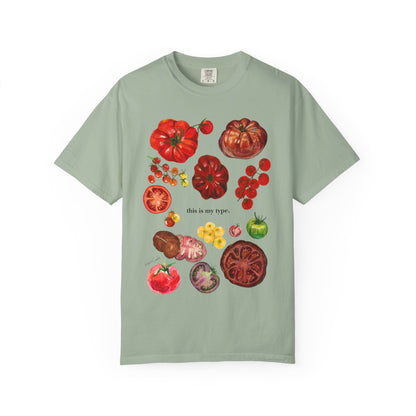 Heirloom Tomatoes Graphic T-Shirt - 'this is my type' Produce Tee